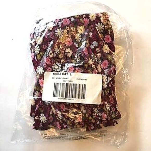 PINK VICTORIA’S SECRET FLOWER POWER SMOCKED SHORTS - Picture 8 of 8